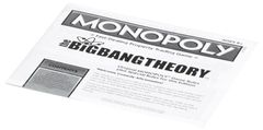 Winning Moves The Big Bang Theory monopoly, angol verzió
