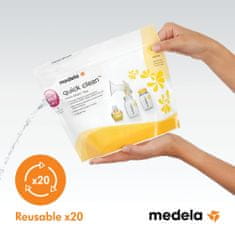 Medela Quick Clean sterilizáló zacskók mikrohullámú sütőbe - 5 db
