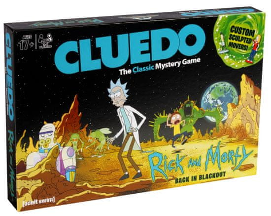 Winning Moves Cluedo Rick And Morty Angol verzió