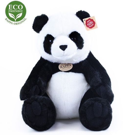 Rappa Plüss ülő panda, 31 cm, ECO-FRIENDLY