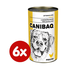 Dibaq CANIBAQ Classic baromfi konzerv 6x1250 g