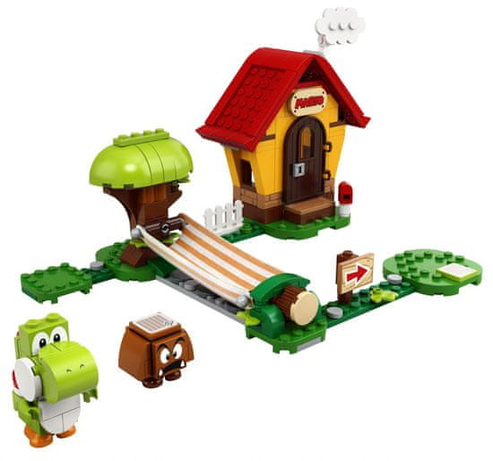 LEGO Super Mario™ 71367 Mario háza és Yoshi - kiegészítő készlet