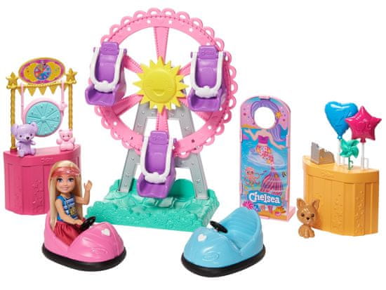 Mattel Barbie Chelsea Vidámpark Játszókészlet