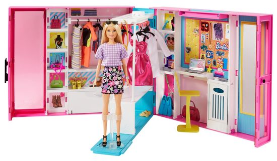 Mattel Barbie Álom gardrób babával