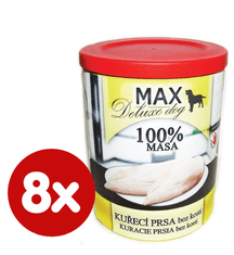 FALCO MAX deluxe csirkemell csont nélkül, 8x800 g