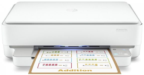 HP Deskjet Plus 6075 Ink Advantage All-in-One (5SE22C) irodába alkalmas színes, fekete-fehér nyomtató.
