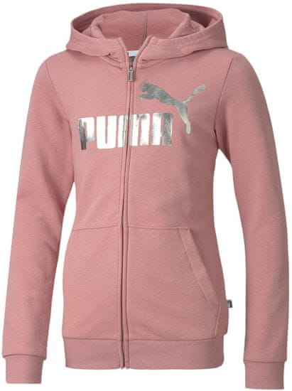 Puma Lány pulóver Ess+ Hooded Sweat Jacket G
