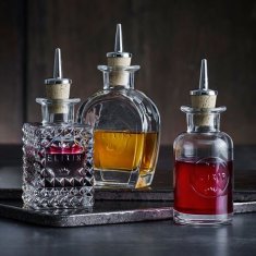 Luigi Bormioli Adagoló üveg kiöntővel Elixir 100 ml, No.1