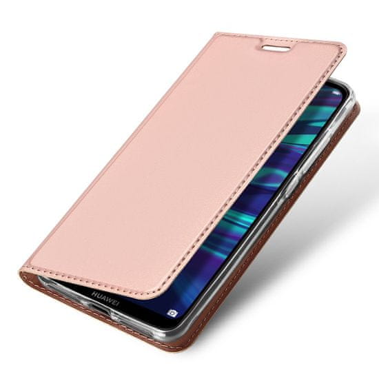 Dux Ducis Skin Pro bőr könyvtok Samsung Galaxy A10, rózsaszín