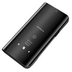 MG Clear View könyv tok Samsung Galaxy S10 Lite, fekete