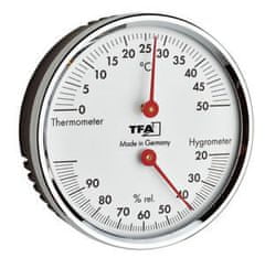 TFA 45.2041.42 analóg hőmérő nedvességmérővel