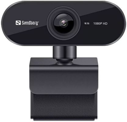 Webkamera Sandberg USB Webcam Flex 1080P HD (133-97) mikrofon  felbontás HD szög 90 °