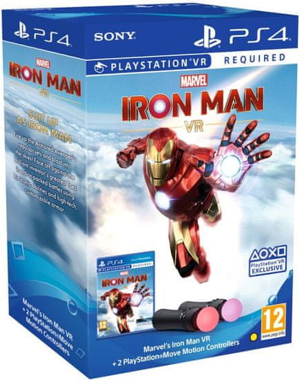 SONY Marvel’s Iron Man VR + PlayStation Move Twin Pack (PS719369905)