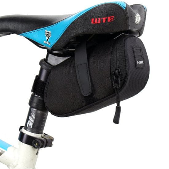 B-SOUL Bicycle kerékpár táska ülés alá 0.6 L, fekete