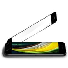 Spigen Alm Full Cover üvegfólia iPhone 7/8/SE 2020, fekete