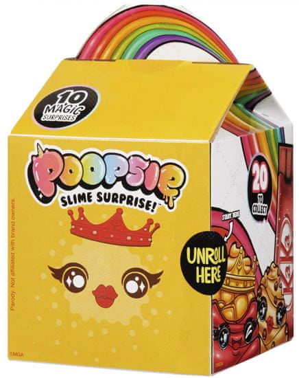 Poopsie Surprise csomag nyálkakészítésre, sárga