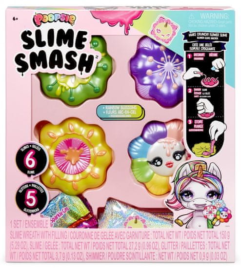 Poopsie Nyálkacsokor: Slime Smash - Rainbow Blossoms