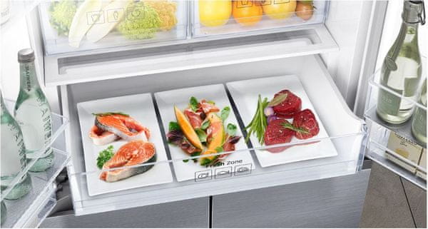 Samsung RF50K5920S8/EO amerikai hűtőszekrény elegáns megjelenéssel