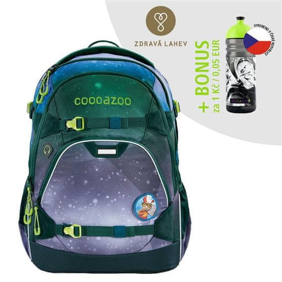 CoocaZoo Iskolai hátizsák ScaleRale, OceanEmotion Galaxy Blue, AGR tanúsítvány