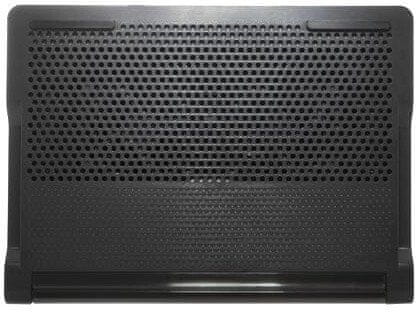 Targus Chill Mat hűtőállvány 17″-os notebookhoz, 4×USB csatlakozóval, 2 AWE81EU ventilátorral, szürke/fekete
