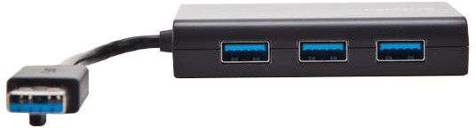 Targus USB Hub 3 × SuperSpeed ​​USB 3.0 + 1 × 10/100/1000 ACH122EUZ