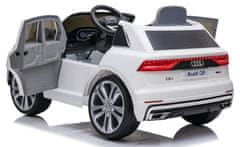 Eljet Gyermek elektromos autó Audi Q8, fehér