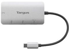 Targus Multi-Port portbővítő 2× USB 3.2 Gen 1 + 1× USB-C + 1× USB-C ACH228EU