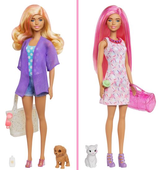 Mattel Barbie Color Reveal Barbie kisállatkával
