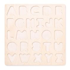 Woody Puzzle ABC betűk keretben