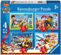 Ravensburger Puzzle 030651 Mancs őrjárat 4 v 1