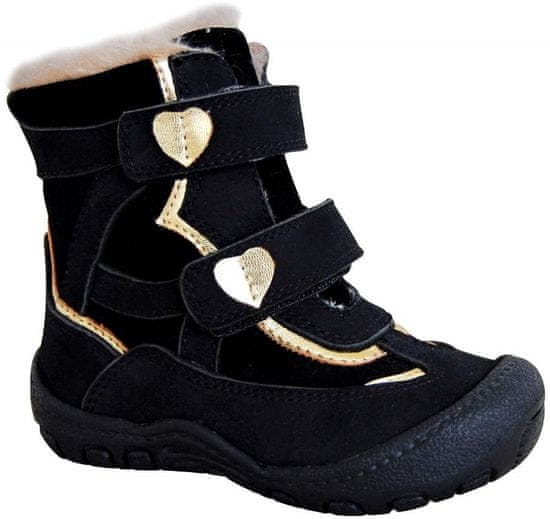 Protetika SABINA BLACK 72021 téli cipő lányoknak