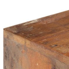 Greatstore tömör újrahasznosított fa komód 70 x 30 x 68 cm