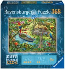 Ravensburger Puzzle 129249 Exit KIDS: Dzsungel 368 db