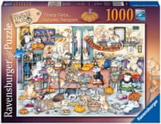 Ravensburger Bolondos macskák, őszi lakoma 1000 darabos puzzle 165094