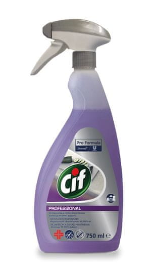Cif Professional 2 az 1-ben Tisztító és fertőtlenítő 0,75l