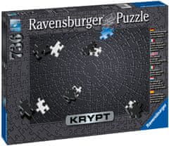 Ravensburger Puzzle 152605 Kripta - Black 736 darab