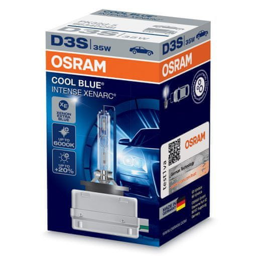 Osram xenonlámpa D3S XENARC Cool Blue Intense