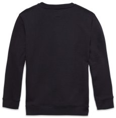 Vans gyerek pulóver BY VANS CLASSIC CREW Black/White, L, fekete