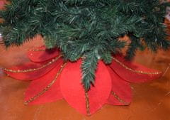 DUE ESSE Karácsonyfa takaró, piros, Ø 98 cm