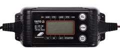 YATO  Töltő 4A 6/12V PB / GEL LCD kijelző
