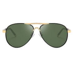 Neogo James 5 napszemüveg, Gold / Green
