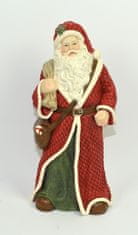 DUE ESSE Karácsonyi dekoráció Santa, 26 cm magas