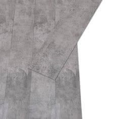 shumee barna cement színű 2 mm-es PVC padlóburkolat 5,26 m²