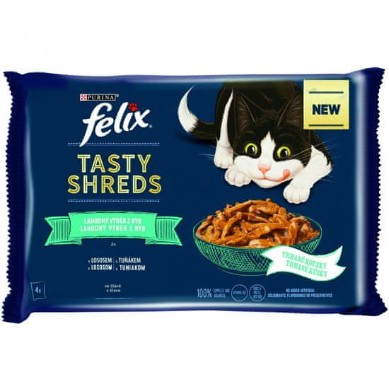 Felix Shreds hal finom választéka saját lében 12x(4x80 g)