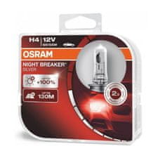 Osram H4 Night Breaker ezüst +100% BOX 2db