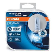 Osram H15 12V 55/15W PGJ23t-1 hűvös kék intenzív BOX