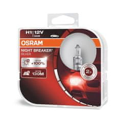 Osram H1 Night Breaker ezüst +100% BOX 2db