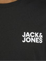 Jack&Jones Férfi póló JJECORP 12151955 Black Slim (Méret XL)