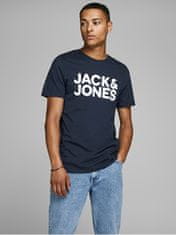 Jack&Jones Férfi póló JJECORP 12151955 Navy Blazer Slim (méret M)