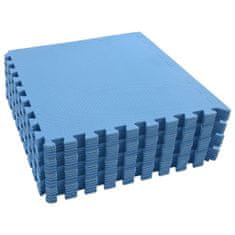 shumee 24 db kék EVA habszivacs padlószőnyeg 8,64 ㎡